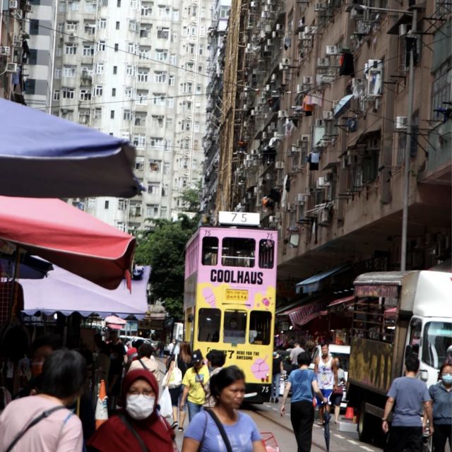 香港味道 | 叮叮電車穿越北角春秧街街市🚋🛍️🍜