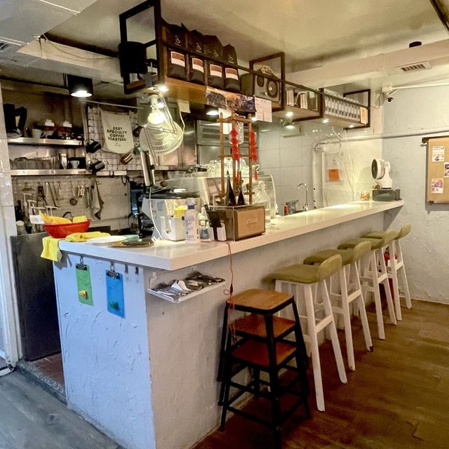 大圍村屋內既Cafe