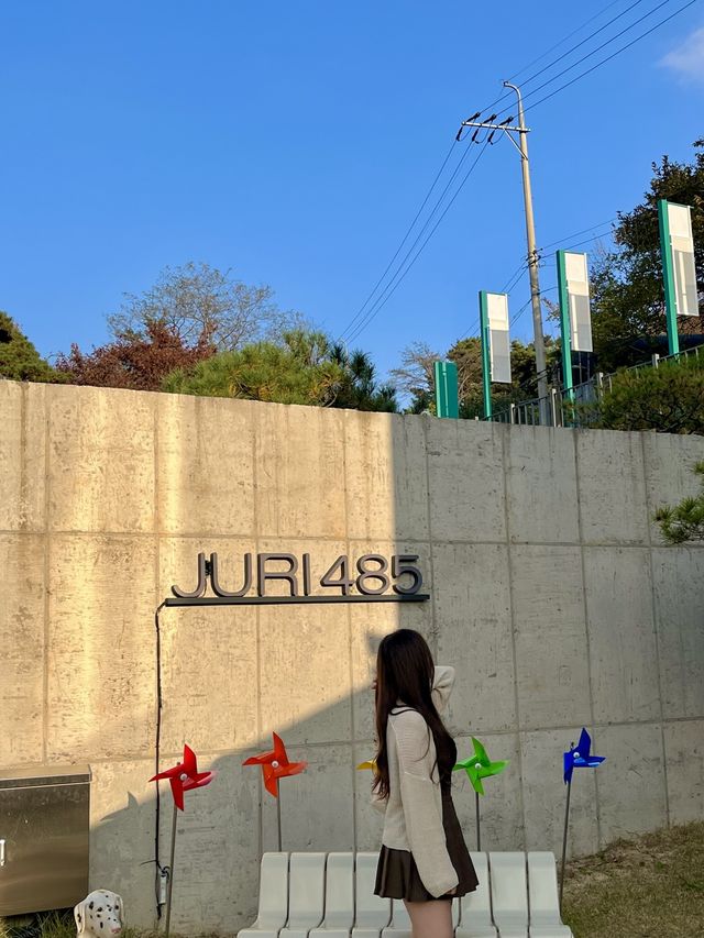 가창 단풍이 빨갛게 물든 마운틴뷰 카페