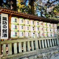 【長野県/下諏訪　全国に2.5万社ある諏訪神社の総本社『諏訪大社』の１つ⛩️】