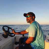 Cruising the Azure blue waters of Maldives 
