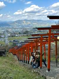 【福岡】連なる鳥居の先にある見晴らしのいい神社