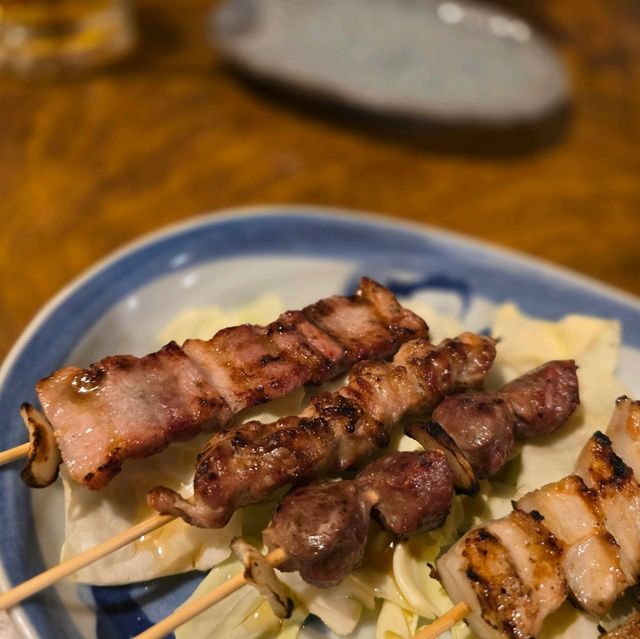 일본여행 우레시노 마을의 야키토리맛집 やきとり戦国