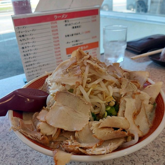 【行橋🍜ラーメン】薄切りチャーシューが絶品