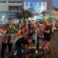 Our first Songkran...