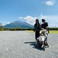 【鹿児島】桜島を臨める日本を代表する大庭園