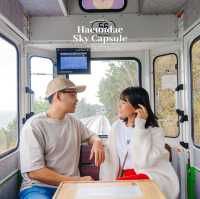 Haeundae Sky Capsule รถไฟปุ๊กปิ๊กแห่งเมืองปูซาน
