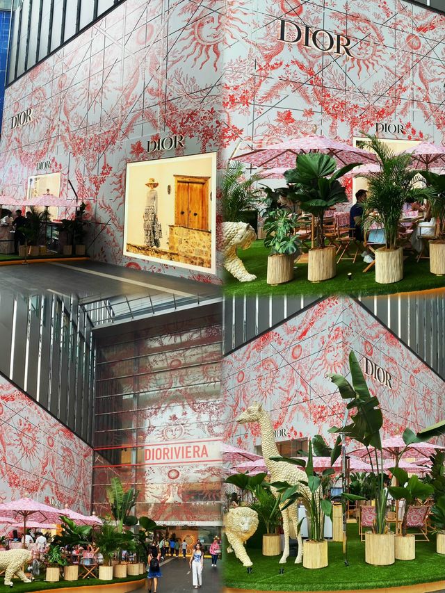 Dior pop up cafe that live up the heart of Kuala Lumpur💖
