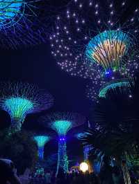 🇸🇬 Singapore's Must-See: Gardens by the Bay Ignite the Night Sky