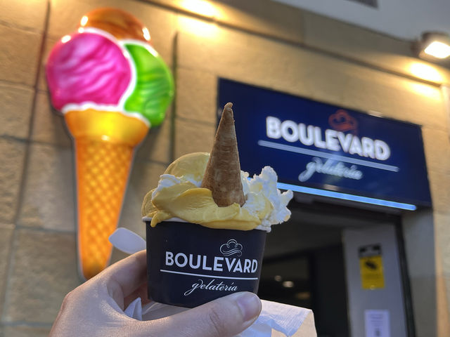 Gelatería Boulevard@サンセバスチャン🍨