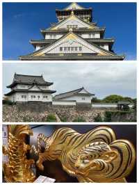 🇯🇵大阪城：歷史名勝，展示戰國時代文物