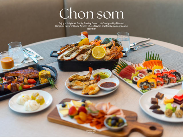 #รีวิวบุฟเฟ่ต์ มื้อสาย อาหารหลากหลายมาก