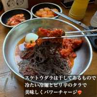 韓国/ソウル【江南】ひとりご飯