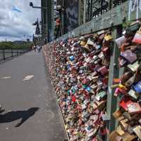 Hohenzollern Bridge and Love Locks