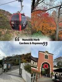 นั่งกระเช้าลอยฟ้าชมสวนที่ Nunobiki Herb Gardens 