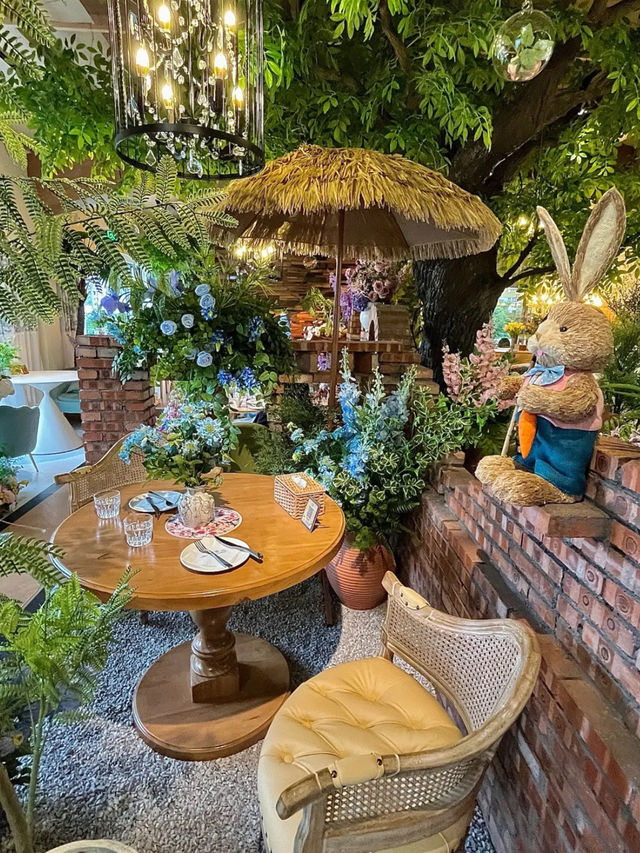 杭州高顏值花園下午茶：謐徑莫奈花園
