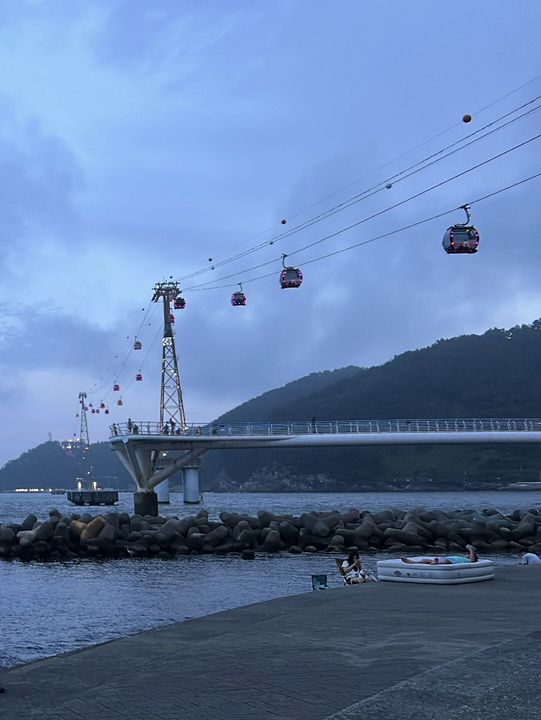 🇰🇷釜山✈️韓國第一條海上纜車송도해상케이블카🚡