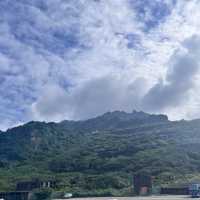 YinYangHai(阴阳海) - A bay where the sea is a mix of yellow & blue.
