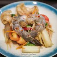 บุฟเฟ่ต์ขาปูยักษ์ กุ้งแม่น้ำเจ้าพระยา 