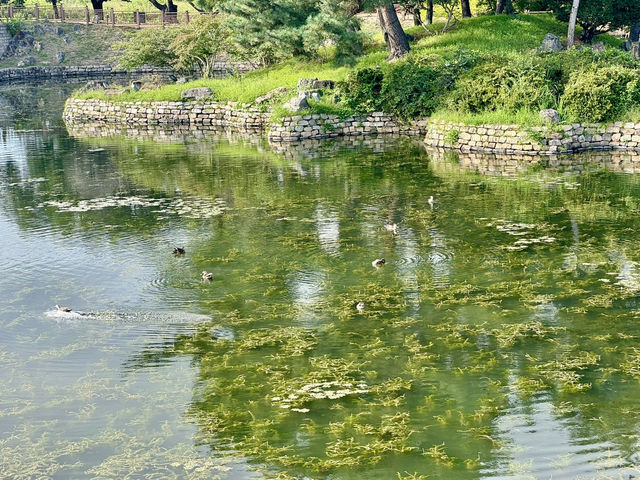 韓国　慶州　月精橋&東宮と月地