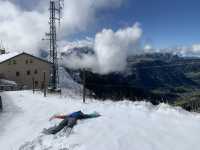 A Snowy Surprise at Seceda: Autumn Bliss in the Dolomites 