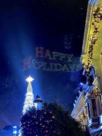 在香港迪士尼樂園的節日夢幻時刻🎄🫧