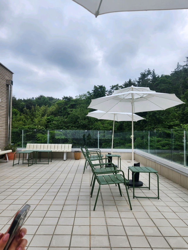 숲속의🍀🚪부산 기장대형카페 추천 아틀리에 은유재