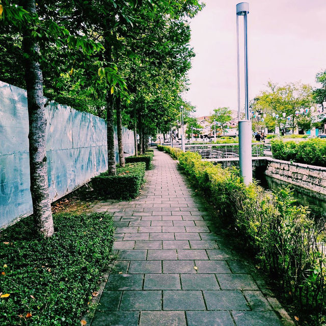 馬來西亞檳城喬治城著名城市古跡綠洲公園景點:Prangin (SiaBoey) Park Georgetown，適合打卡拍照📸親子遊