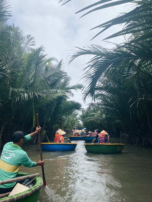 Must Experience Basket Boat Ride in Hoi An