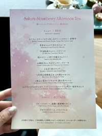 🌸Sakura Afternoon Tea at Conrad Tokyo🌸🧸