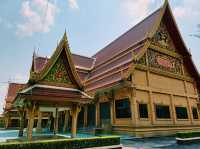 泰國曼谷湄南河畔歷史古跡寺廟Wat Bang Prathun Nok，適合拍照📸打卡冥想