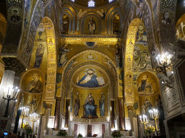【イタリア・パレルモ】圧巻の神々しさパラティーナ礼拝堂