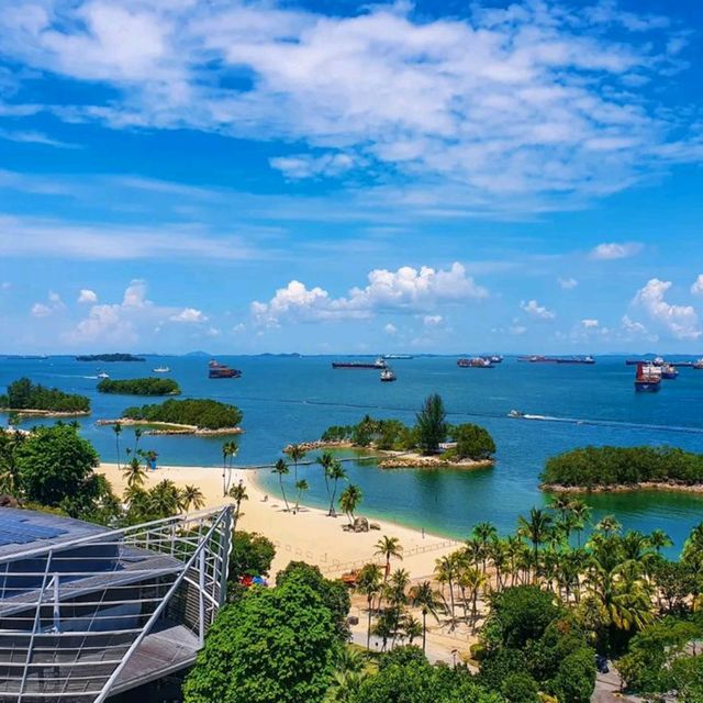 🏝️ Paradise Found: Palawan Beach, Singapore! 🌊