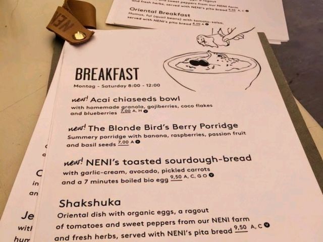 在維也納 Nasch 市場享用中東 Brunch：NENI am Naschmarkt