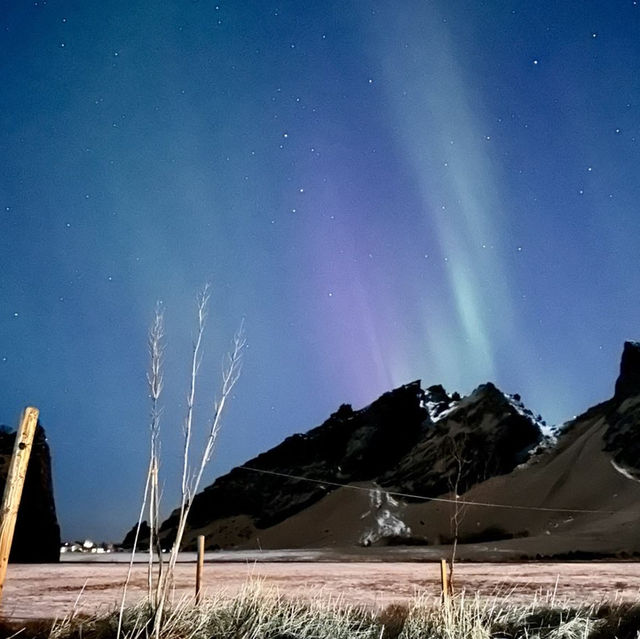 🇮🇸 冰島 震撼紅紫藍綠色北極光❤️💜💙💚