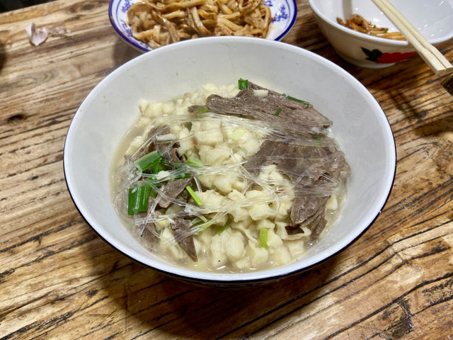 🏮西安回民街的地道小吃 🍜一分利麵館👍🏻