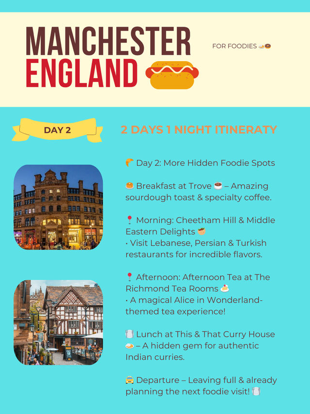 Manchester itinerary 