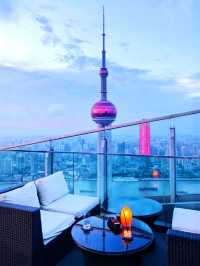 The Flair, one of the top contenders in Shanghai for memorable nightlife with a breathtaking view. 