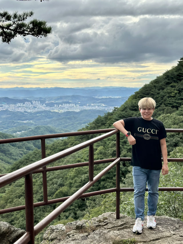 Overlooking View at the Summit
