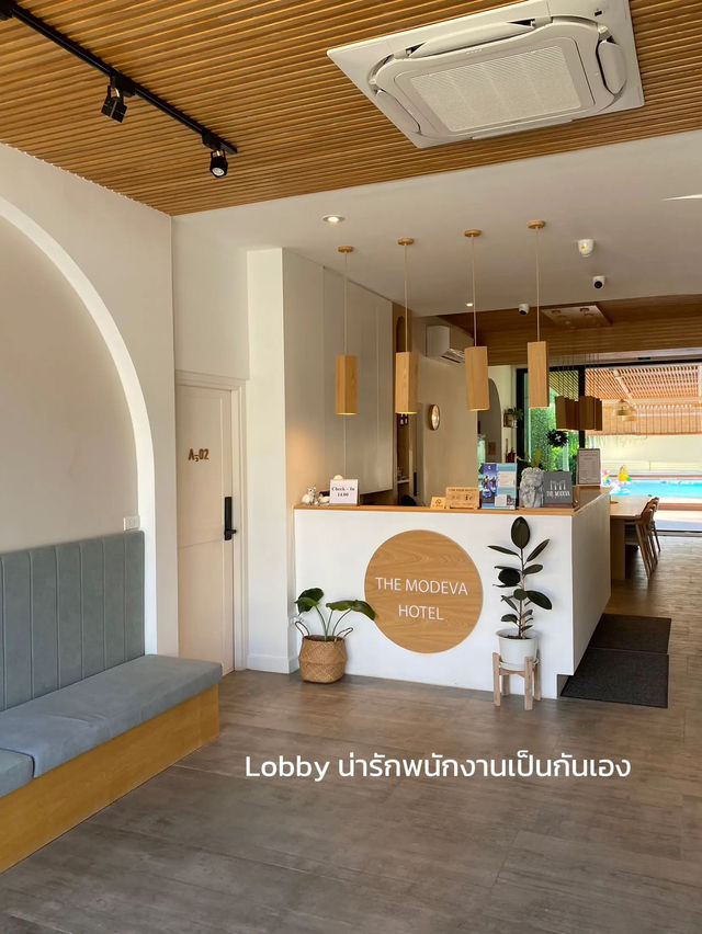 💙 รีวิวที่พักกาญ The Modeva ห้องสวยที่พักใหม่!✨