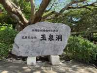 **日本沖繩玉泉洞：神秘又夢幻的地下奇景！🌿✨**  