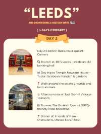 Leeds 3-days itinerary 
