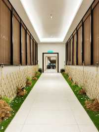 A Lobby Fit for Hanami Dreams