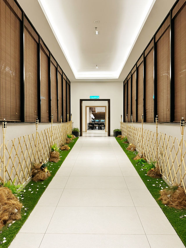 A Lobby Fit for Hanami Dreams
