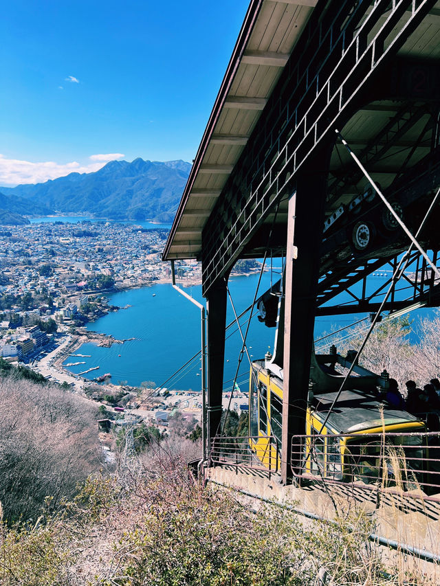 ［東京旅遊］天上山公園-搭乘纜車🚡遠眺富士山🗻風光