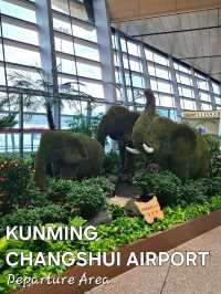 A NATURE MESSAGE FOR EVERY TRAVELLER IN KUNMING CHANGSHUI AIRPORT