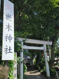 神明守護的水源小祠，伊勢市車站旁〔世木神社〕⛩️