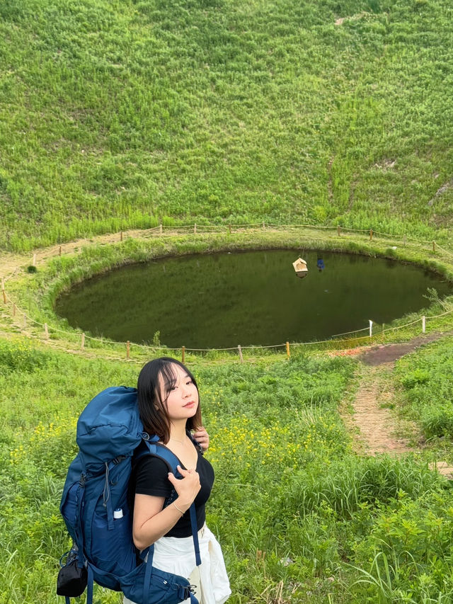 Leo núi Mindungsan (민둥산) tại Hàn Quốc