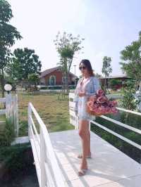 สวนดอกไม้ บ้านไร่นายรุ่ง กาญจนบุรี