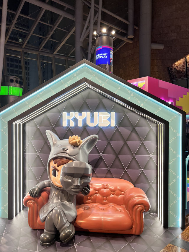 📍朗豪坊 × KYUBI《魷魚遊戲》第三季主題展覽正式登場！
